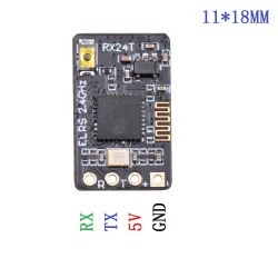 JHEMCU ELRS RX24T2.4G receiver ExpressLRS open source ELRS high Refresh rate ultra small distance